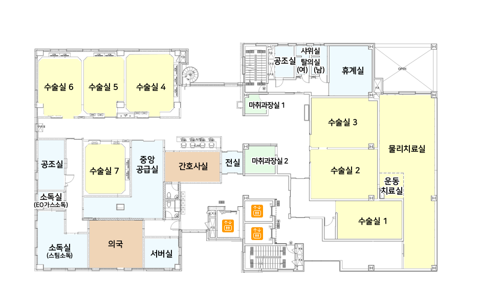 지상3층 - 배치도