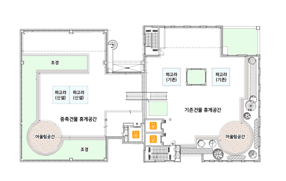 지상8층 - 배치도